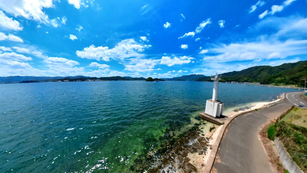 ミヨ崎灯台の景色