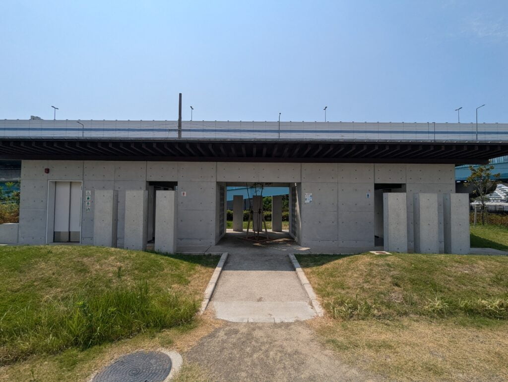 西宮浜総合公園のトイレ